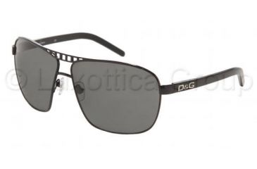 Image of D&amp;G DD6040 Bifocal Sunglasses Black Frame / 61 mm Prescription Lenses, 064-87-6112