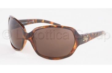 Image of D&amp;G Bifocal Sunglasses DD8018 with Lined Bi-Focal Rx Prescription Lenses, Select Frame Color / Lens Diameter Havana Frame / 63 mm Prescription Lenses