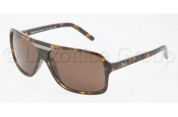Image of D&amp;G DD 8068 Sunglasses Styles Havana Frame / Brown Lenses, 502-73-6113, DandG DD 8068 Sunglasses Styles Havana Frame / Brown Lenses