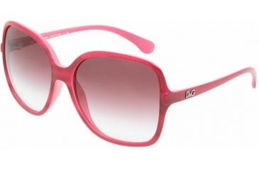 Image of D&amp;G DD8082 Bifocal Prescription Sunglasses DD8082-17638H-5815 - Lens Diameter: 58 mm, Frame Color: Fuxia Watercolor