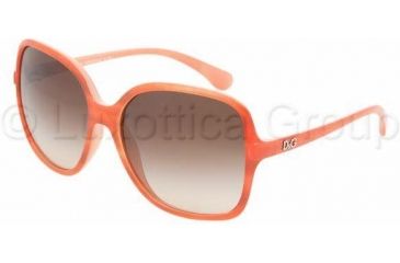 Image of D&amp;G DD8082 Bifocal Prescription Sunglasses DD8082-169113-5815 - Lens Diameter: 58 mm, Frame Color: Orange Watercolor