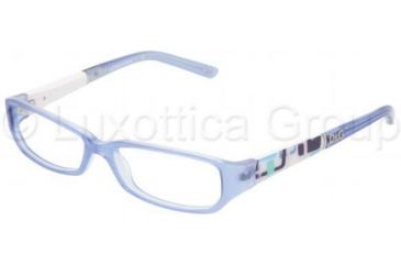 Image of D&amp;G DD1169 Progressive Prescription Eyeglasses 983-5215 - Azure Fluo 