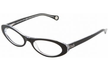 Image of DandG DD1173 #675 - Black Top On Clear Frame