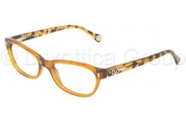 Image of D&amp;G DD1205 Single Vision Prescription Eyewear 1837-5017 - Transparent Light Brow 