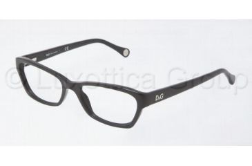 Image of D&amp;G DD1216 Eyeglass Frames 501-5016 - Black 