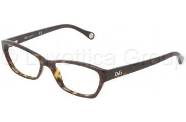 Image of D&amp;G DD1216 Eyeglass Frames 502-5016 - Havana Frame