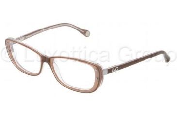 Image of D&amp;G DD1226 Eyeglass Frames 1981-5016 - Brown On Powder Frame