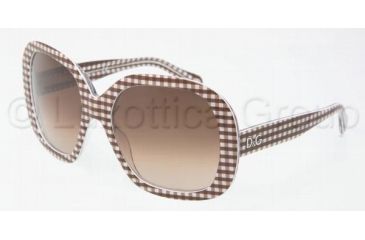 Image of D&amp;G DD3064 Sunglasses 188213-5819 - Brown Pic Nic Brown Gradient