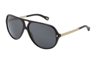Image of D&G DD3065 Sunglasses 501/87-6012 - Black Gray