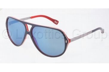 Image of D&G DD3065 Sunglasses 187255-6012 - Blue/Red/White/Red Blue Mirror