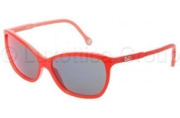 Image of D&amp;G DD3074 Sunglasses 19426P-5915 - Red On Pink Red Mirror Multilayer