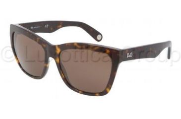 Image of D&amp;G Lettering DD3080 Bifocal Prescription Sunglasses DD3080-502-73-5617 - Lens Diameter 56 mm, Frame Color Havana