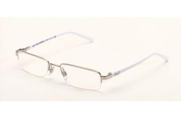 Image of D&amp;G Eyeglass DD5001 - Blue With Blue Temple Frame / 49 mm Transparent Lenses / 135 mm temple length