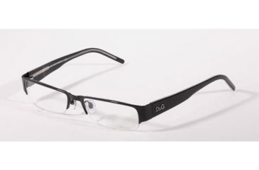 Image of D&amp;G DD5017 SV Prescription Eyeglasses Black Frame / 49 mm Prescription Lenses, 08-4916, Select Frame Color / Lens Diameter Black Frame / 49 mm Prescription Lenses
