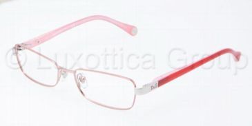Image of D&amp;G DD5096 Eyeglass Frames 1070-4916 - Pink/Silver 