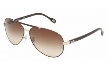 Image of DandG DD6078 #101813 - Pale Gold / Brown Brown Gradient Frame