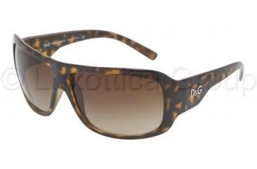 Image of D&amp;G DD8061 Sunglasses 502/13-6413 - Havana Brown Gradient