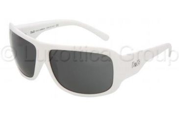Image of D&amp;G DD8061 Sunglasses 508/87-6413 - White Gray Blue