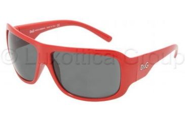 Image of D&amp;G DD8061 Sunglasses 588/87-6413 - Wine Pearl Gray