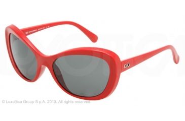 Image of D&amp;G DD8083 Progressive Prescription Sunglasses DD8083-588-87-58 - Lens Diameter 58 mm, Lens Diameter 58 mm, Frame Color Red