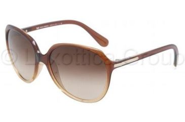 Image of D&amp;G DD8086 Sunglasses 178113-5916 - Brown Gradient Brown Gradient