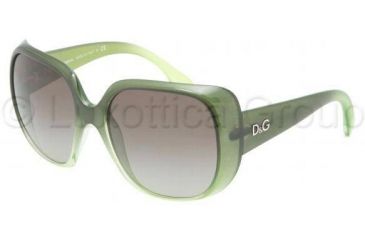 Image of D&amp;G DD8087 Sunglasses 18868E-5718 - Green Gradient Green Gradient