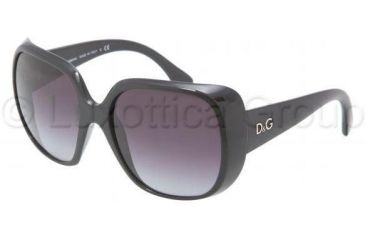 Image of D&amp;G DD8087 Progressive Prescription Sunglasses DD8087-501-8G-5718 - Frame Color: Black, Lens Diameter: 57 mm, Frame Color: Black