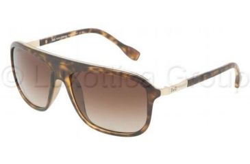 Image of D&amp;G DD8088 Sunglasses 502/13-5816 - Havana Brown Gradient