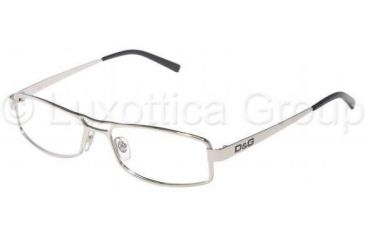 Image of D&amp;G Eyeglasses DD5039 with Lined Bifocal Rx Prescription Lenses 05-5015 - Silver 