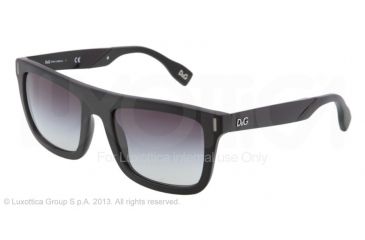 Image of D&amp;G Fashion show DD3083 Single Vision Prescription Sunglasses DD3083-25578G-5420 - Lens Diameter 54 mm, Frame Color Matte Black