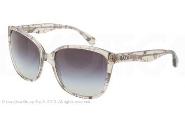 Image of D&amp;G GLITTER DD3090 Progressive Prescription Sunglasses DD3090-25788G-59 - Lens Diameter 59 mm, Frame Color Gray Glitter