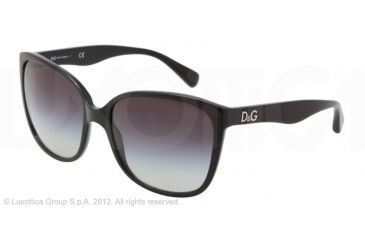 Image of D&amp;G GLITTER DD3090 Progressive Prescription Sunglasses DD3090-501-8G-59 - Lens Diameter 59 mm, Frame Color Black