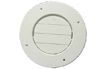 Image of D&amp;W Directional Louvered RV Air Conditioner Ceiling Vent, White, 8840WH