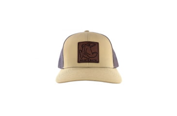 Image of Big Bite Baits Leather Patch Hat - Men's, Multi, One Size, BBB-AP-HAT-819