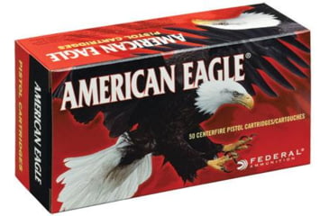 Image of Federal Premium American Eagle Handgun Ammunition 9mm Luger 115 gr FMJ 1180 fps 1000/ct Case, AE9DPC