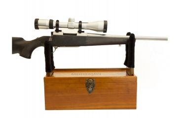 Image of DAC Technologies Gunmaster Wooden Cleaning Station w/ 50 piece Cleaning Kit, 38287