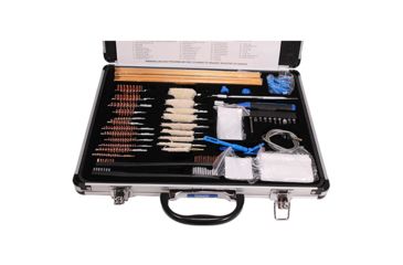 Image of DAC Technologies Super Deluxe Universal Gun Cleaning Kit In Aluminum Case, 62 Piece, 38296