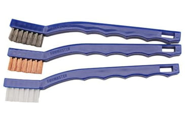 Image of DAC Technologies Three Piece Utility Brush Set - Nylon,Bronze,Stainless, UBS 741