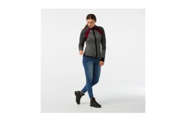 Image of Smartwool Dacono Ski Full Zip Sweater-Women's, Black, Extra Large, SW000315001-XL