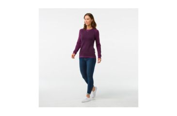 Image of Smartwool Dacono Ski Sweater-Women's, Deep Navy Heather, Extra Small, SW000316108-XS