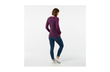 Image of Smartwool Dacono Ski Sweater-Women's, Deep Navy Heather, Extra Small, SW000316108-XS