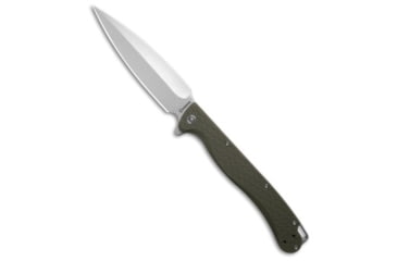 Image of Daggerr Knives Vendetta Folding Knife, 5.00in, 8Cr14MoV, Dagger Blade, FRN, OD Green Handle, OD Green/Gray, 10.90 inch, BHQ-195835