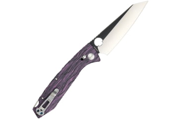 Image of Daggerr Knives Alligator DH Crossbar Purple, DGRFM81DPRBW
