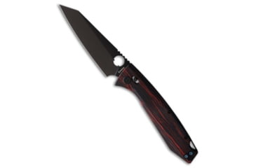 Image of Daggerr Knives Daggerr Knives Alligator Crossbar Lock Knife Black/Red G-Mascus 4.25" Black, Black/Red, CPM MagnaCut, adult, BHQ-227908
