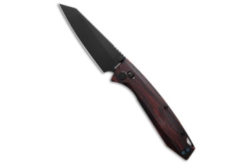 Image of Daggerr Knives Daggerr Knives Alligator Crossbar Lock Knife Black/Red G-Mascus 4.25" Black, Black/Red, CPM MagnaCut, adult, BHQ-227911
