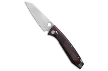Image of Daggerr Knives Daggerr Knives Alligator Crossbar Lock Knife Black/Red G-Mascus 4.25" Satin, Black/Red, CPM MagnaCut, adult, BHQ-227910