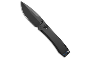 Image of Daggerr Knives Nightmare 77 MagnaCut Folding Knife, 3.125in, CPM MagnaCut, Drop Point Blade, Titanium, Black Handle, Thumb Stud, Black/Black, 6.875 inch, BHQ-217310