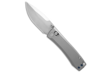 Image of Daggerr Knives Daggerr Knives Nightmare 77 MagnaCut Knife Titanium 3.1" Satin *DISCOUNT*, Gray, CPM MagnaCut, adult, BHQ-224050