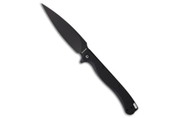 Image of Daggerr Knives Pero Folding Knife, 5.00in, 8Cr14MoV, Spear Point Blade, Black Handle, Black/Black Gray, 11.00 inch, BHQ-216660