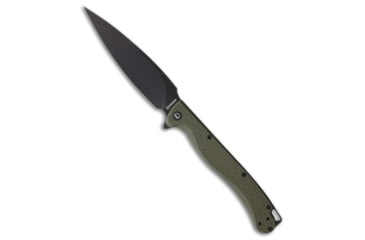 Image of Daggerr Knives Pero Folding Knife, 5.00in, 8Cr14MoV, Spear Point Blade, OD Green Handle, OD Green/Black Gray, 11.00 inch, BHQ-216661